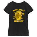 Girl's Harry Potter Hufflepuff 8th Birthday T-Shirt