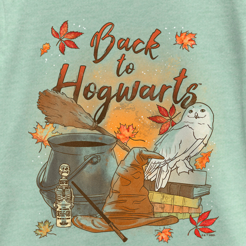 Girl's Harry Potter Chamber of Secrets Hedwig Back to Hogwarts T-Shirt