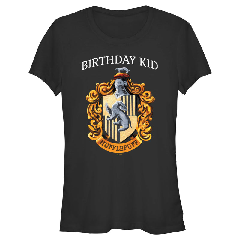 Junior's Harry Potter Hufflepuff Birthday Kid T-Shirt