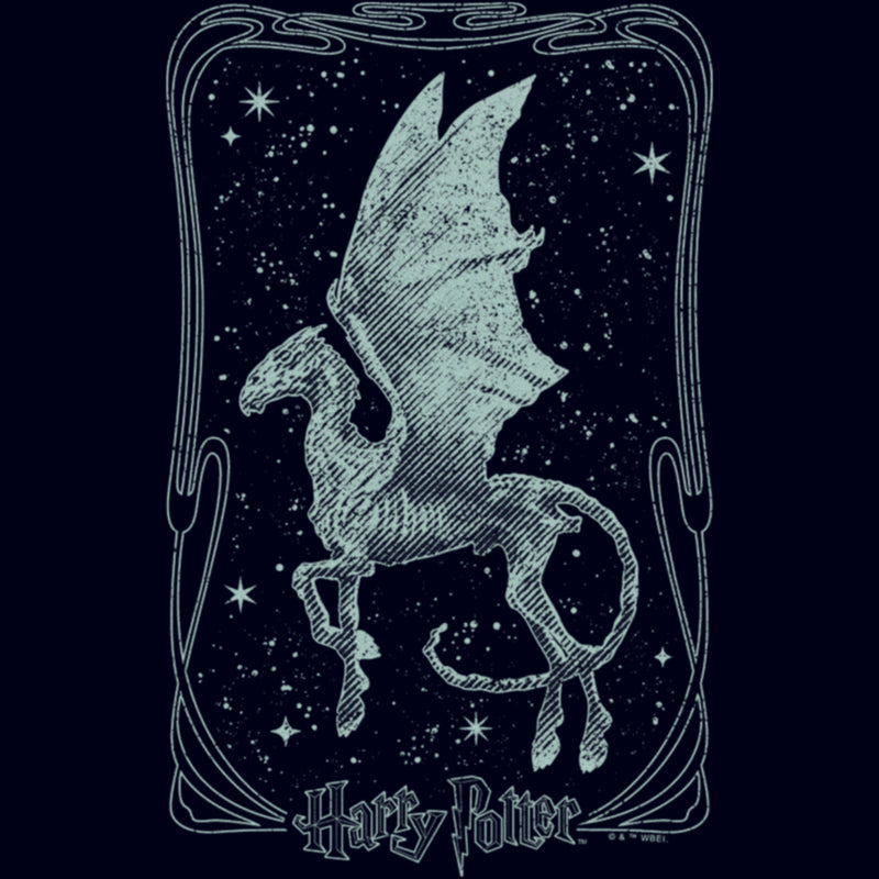 Women's Harry Potter Thestral Tarot Card T-Shirt