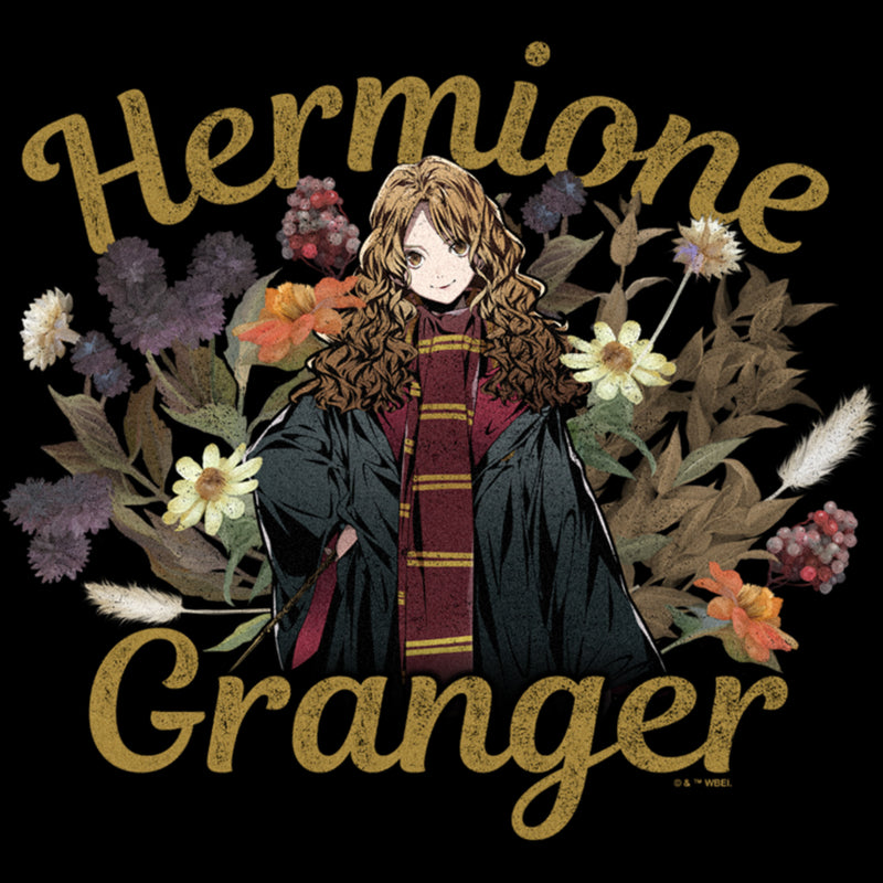 Men's Harry Potter Floral Hermione Granger T-Shirt