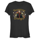 Junior's Harry Potter Floral Hermione Granger T-Shirt