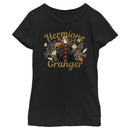 Girl's Harry Potter Floral Hermione Granger T-Shirt