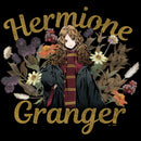 Men's Harry Potter Floral Hermione Granger Pull Over Hoodie