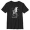 Boy's Harry Potter Black and White Thestral T-Shirt