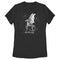 Women's Harry Potter Black and White Thestral T-Shirt