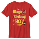 Boy's Harry Potter Magical Birthday Boy Icons T-Shirt