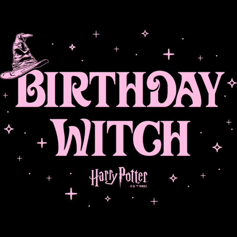 Junior's Harry Potter Birthday Witch T-Shirt