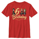 Boy's Harry Potter 6th Birthday Friends T-Shirt