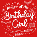 Girl's Harry Potter Birthday Girl Sister T-Shirt