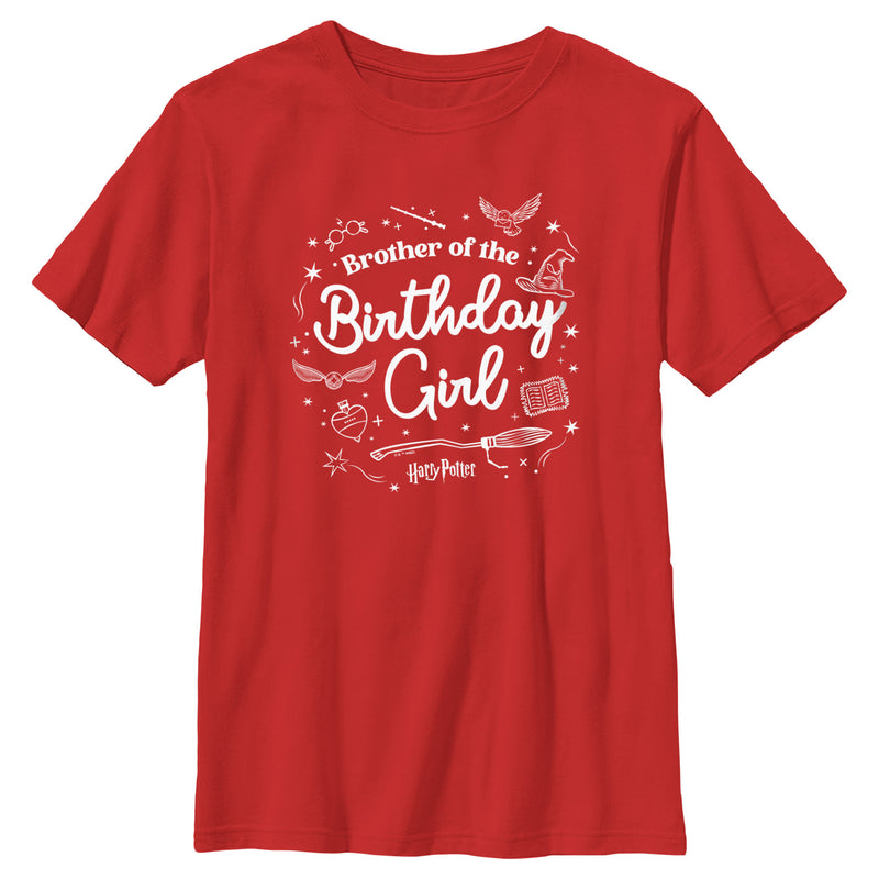 Boy's Harry Potter Birthday Girl Brother T-Shirt