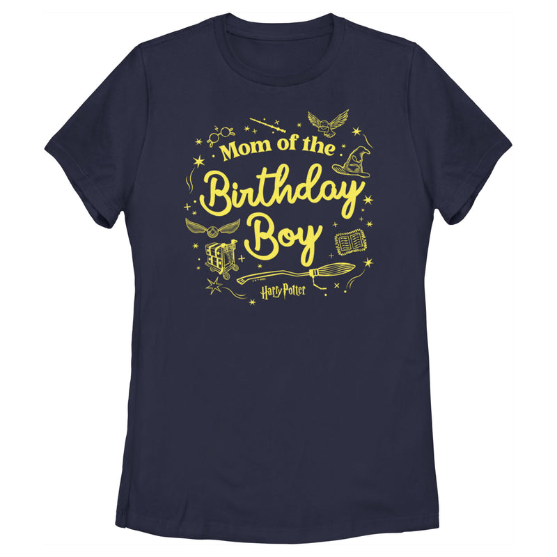 Women's Harry Potter Birthday Boy Mom T-Shirt