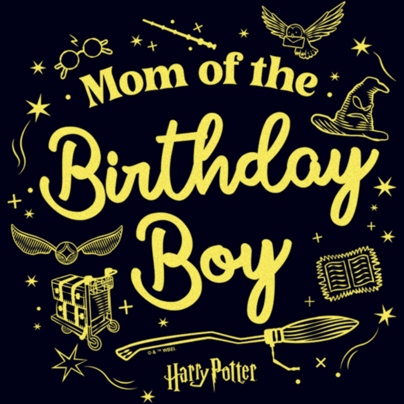 Women's Harry Potter Birthday Boy Mom T-Shirt