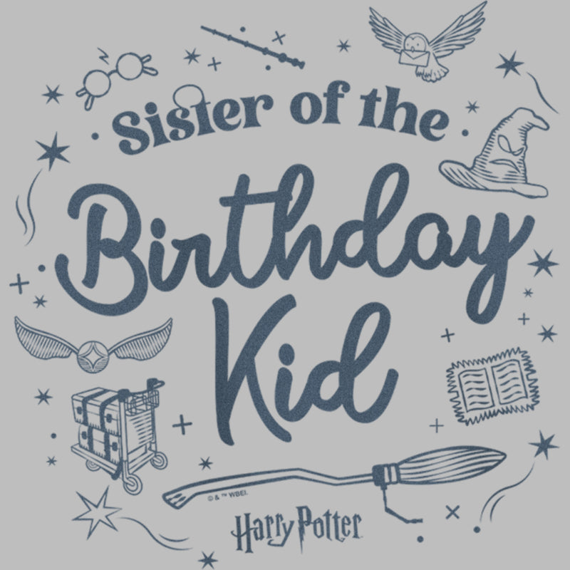 Girl's Harry Potter Birthday Kid Sister T-Shirt