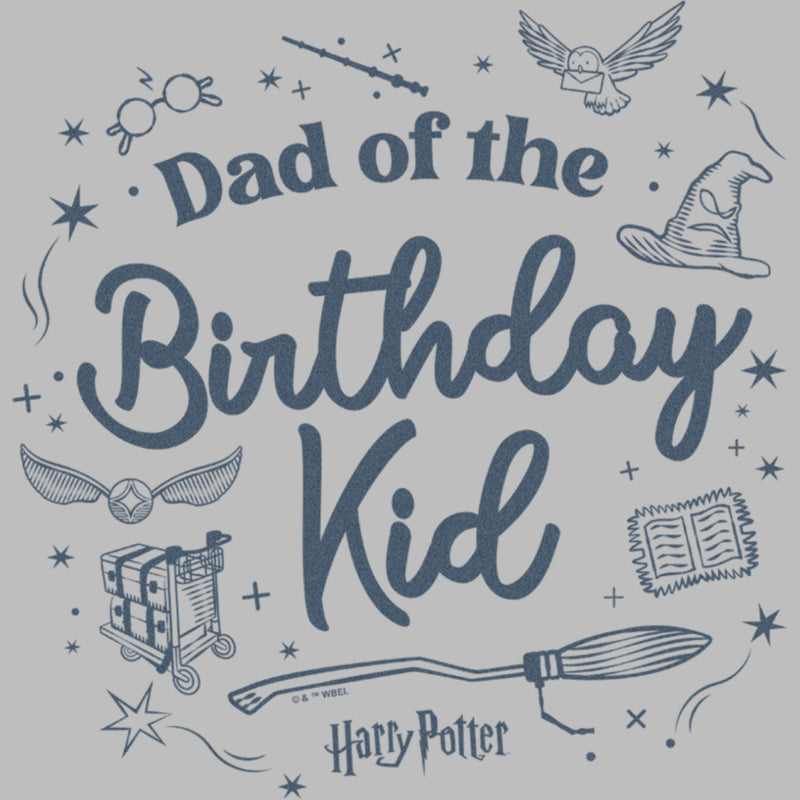 Men's Harry Potter Birthday Kid Dad T-Shirt