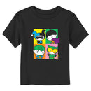 Toddler's Justice League Pop Art Villains Portraits T-Shirt