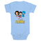 Infant's Justice League Chibi Best Friends Onesie