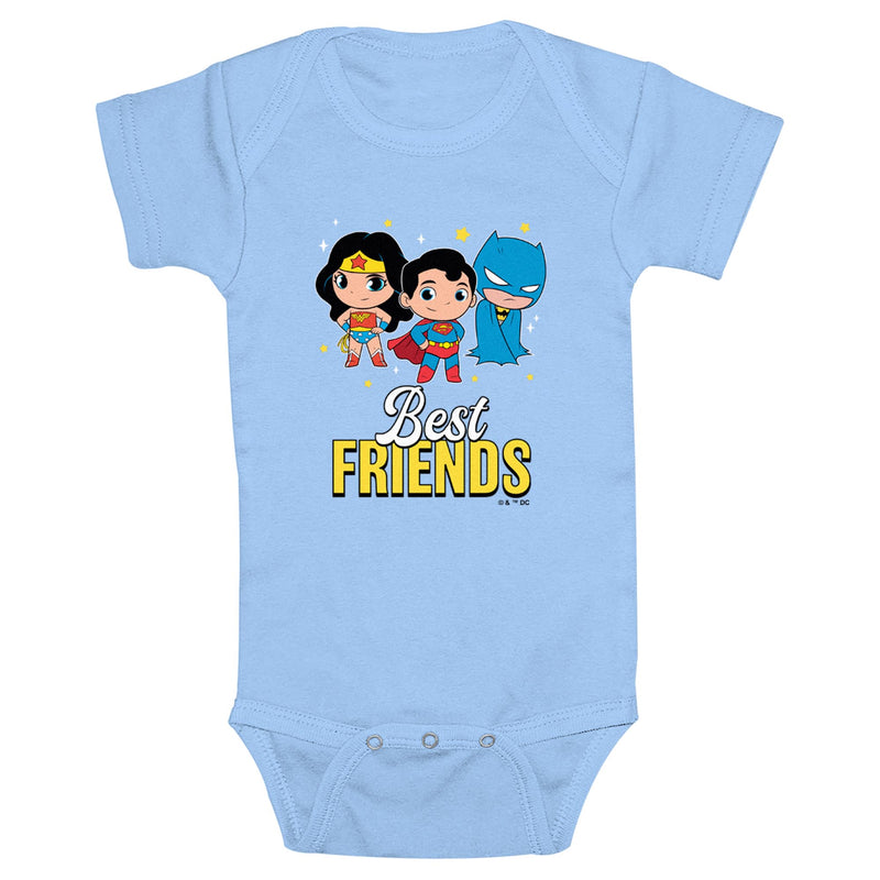 Infant's Justice League Chibi Best Friends Onesie