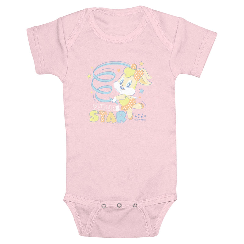 Infant's Looney Tunes Lola Bunny Future Star Onesie