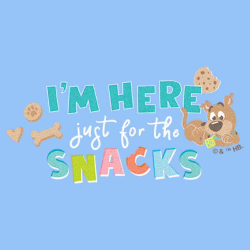 Infant's Scooby Doo I'm Here Just for the Snacks Onesie