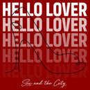 Women's Sex and the City Hello Lover Shoe T-Shirt
