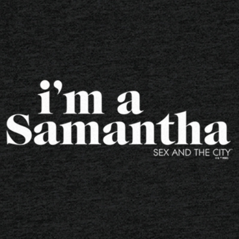 Junior's Sex and the City I'm a Samantha Text Festival Muscle Tee