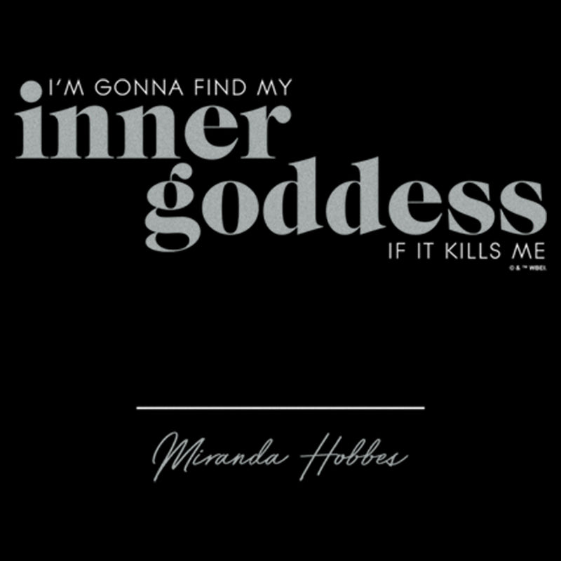 Men's Sex and the City Miranda Find Inner Goddess T-Shirt