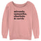 Junior's Sex and the City The Gals Text Sweatshirt