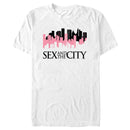 Men's Sex and the City Night Cityscape Logo T-Shirt