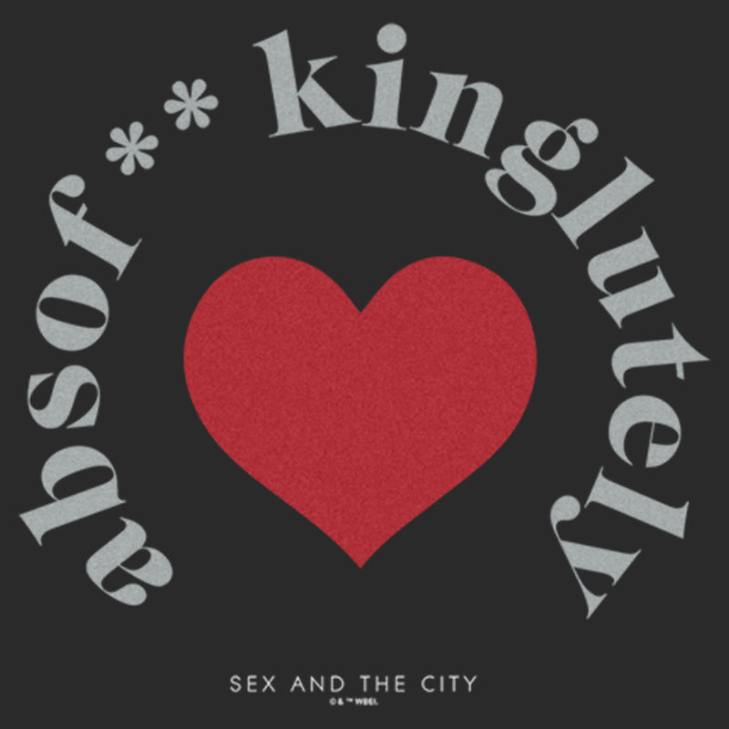 Men's Sex and the City Mr. Big Absolutely Heart T-Shirt