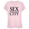 Junior's Sex and the City Classic Text Logo T-Shirt