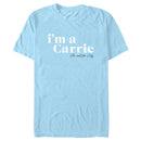 Men's Sex and the City I'm a Carrie Text T-Shirt