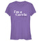 Junior's Sex and the City I'm a Carrie Text T-Shirt