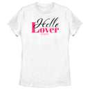 Women's Sex and the City Carrie Hello Lover Cursive T-Shirt