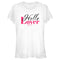 Junior's Sex and the City Carrie Hello Lover Cursive T-Shirt