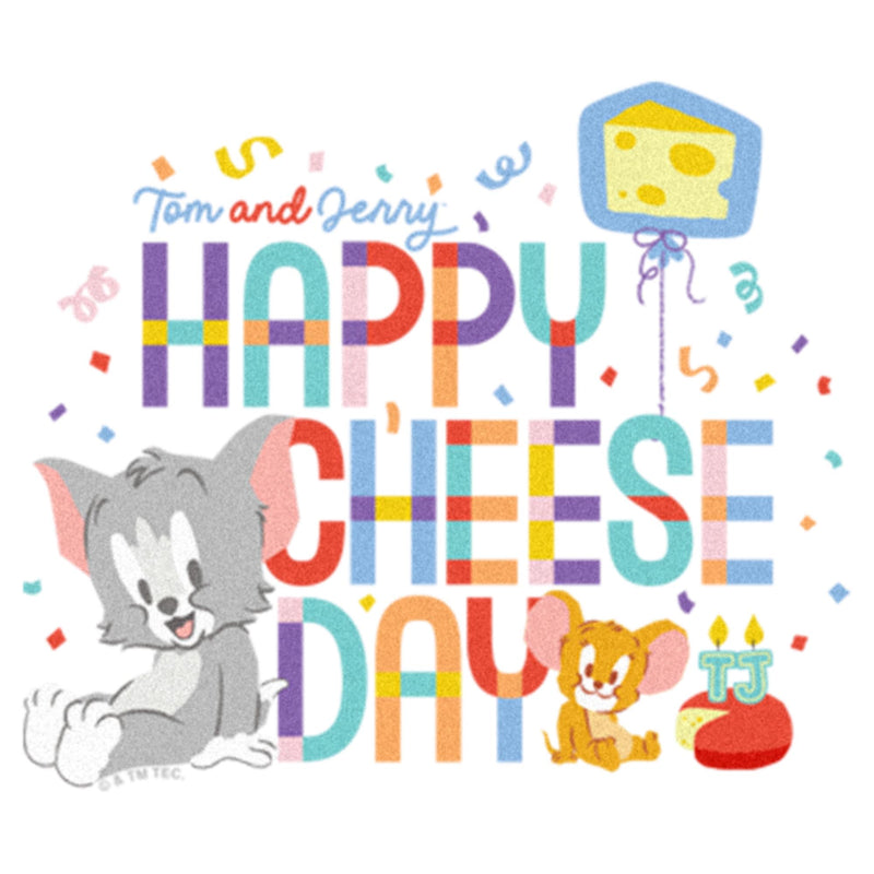 Infant's Tom and Jerry Happy Cheese Day Onesie