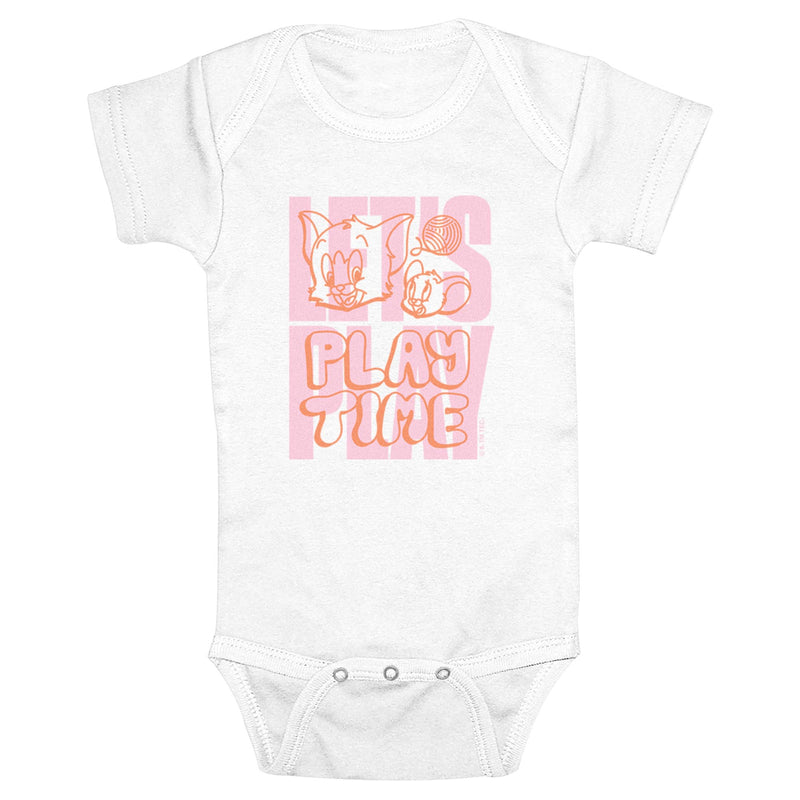 Infant's Tom and Jerry Let's Play Time Onesie