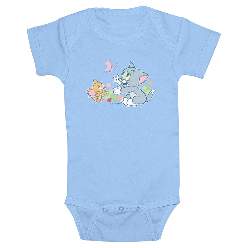 Infant's Tom and Jerry Cute Babies Onesie