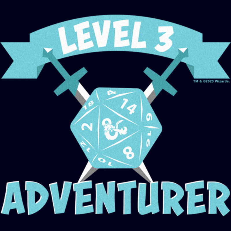 Toddler's Dungeons & Dragons Level Three Adventurer T-Shirt