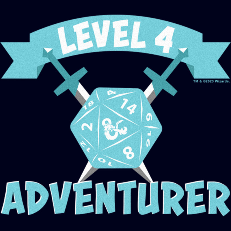 Toddler's Dungeons & Dragons Level Four Adventurer T-Shirt