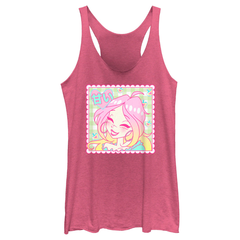 Women's Winx Club Sweet Flora Racerback Tank Top