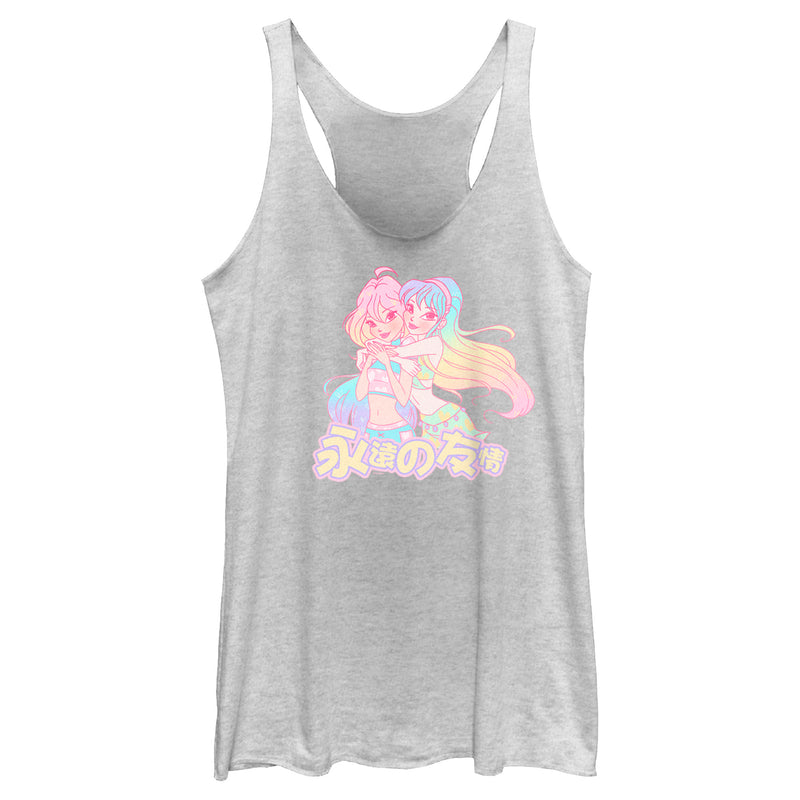 Women's Winx Club Bloom and Stella Forever Friendship Racerback Tank Top