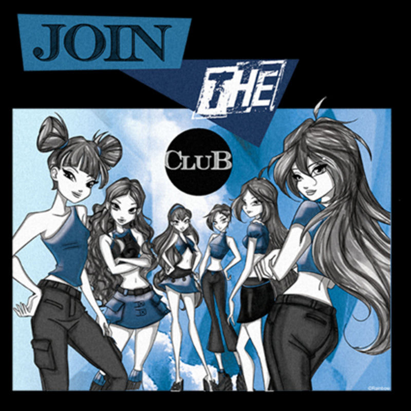 Junior's Winx Club Join the Club Blue T-Shirt