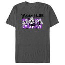 Men's Winx Club Black and Purple Group Shot T-Shirt