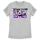 Women's Winx Club Black and Purple Group Shot T-Shirt