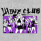 Women's Winx Club Black and Purple Group Shot T-Shirt