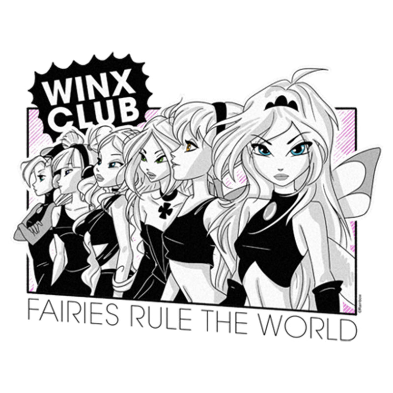 Men's Winx Club Fairies Rule the World T-Shirt