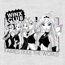 Women's Winx Club Fairies Rule the World Racerback Tank Top