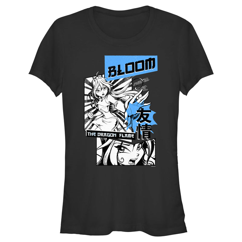 Junior's Winx Club Bloom Manga Panels T-Shirt