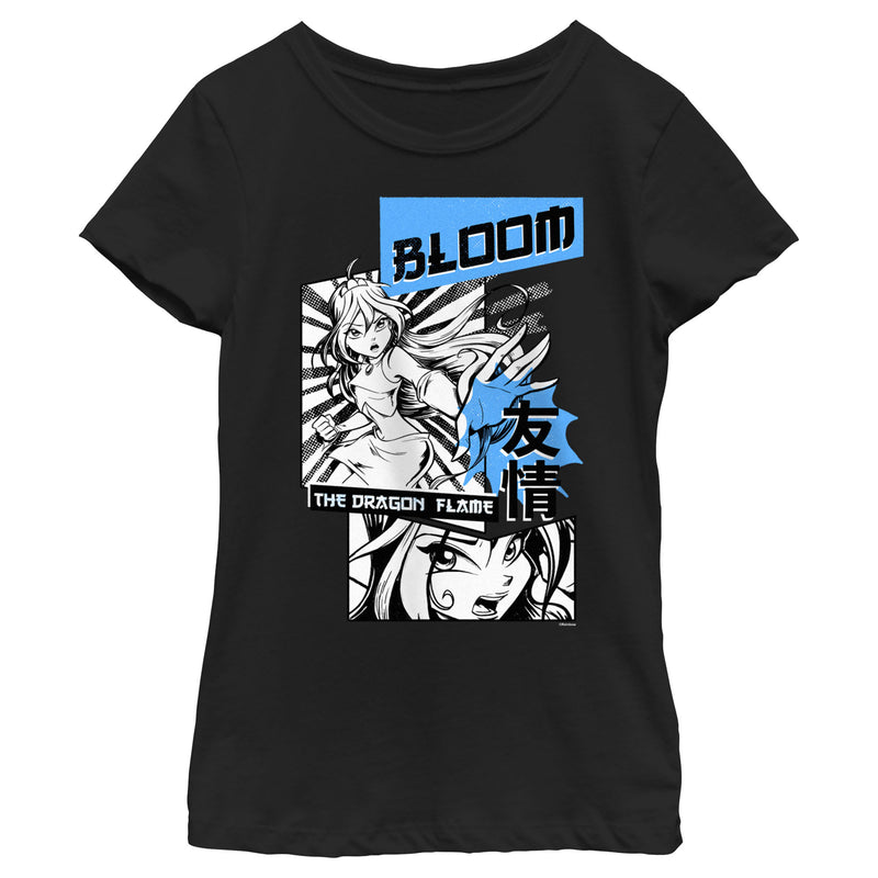 Girl's Winx Club Bloom Manga Panels T-Shirt